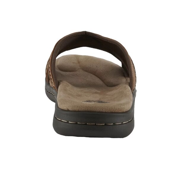 Dockers Sunland Slide Sandals Mens Size 9 Brown Casual Comfort Slip On - Picture 2 of 5